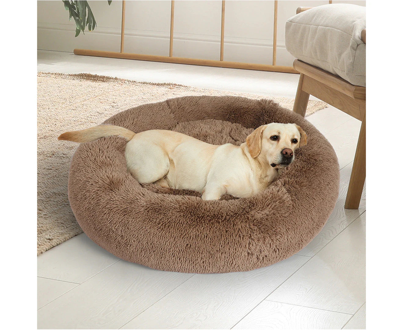 Pet Bed Mattress Dog Beds Bedding Cat Pad Mat Cushion Winter XXXL Brown