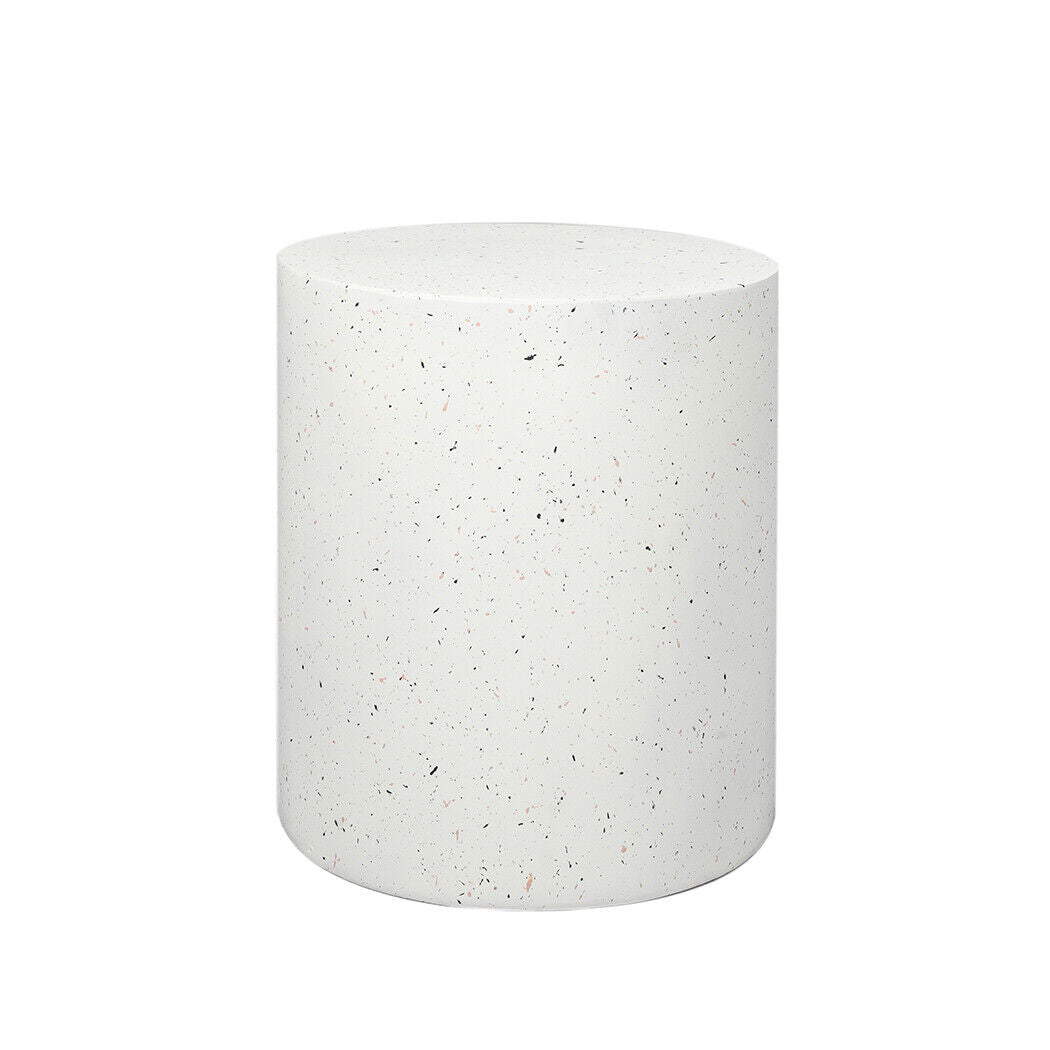 Levede Side Table Terrazzo round End Tables Magnesia Outdoor Concrete Stool